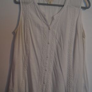 Style & Co sleeveless blouse